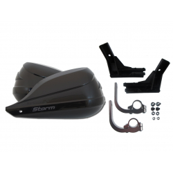 F 800 R from 2015 ✓ Kit STORM S1 pour protège-mains Barkbusters. Noir. Un point de fixation pour guidon de 22 mm.