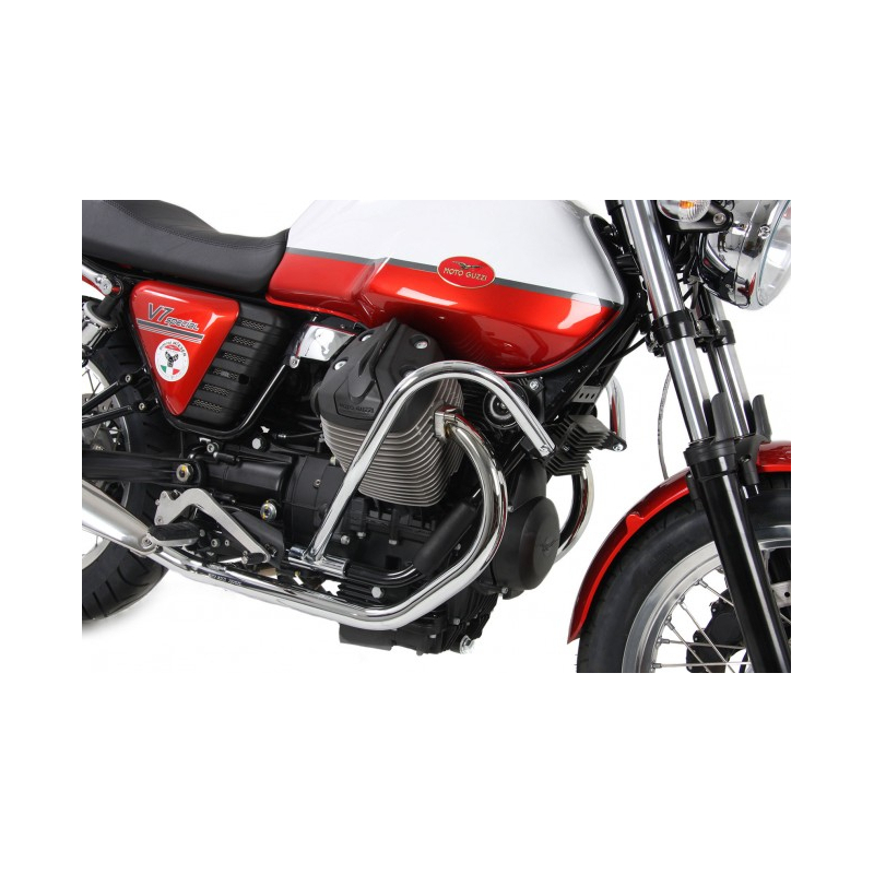 V7 Classic 2008-2011 ✓ Pare-carters Hepco Becker Chromé