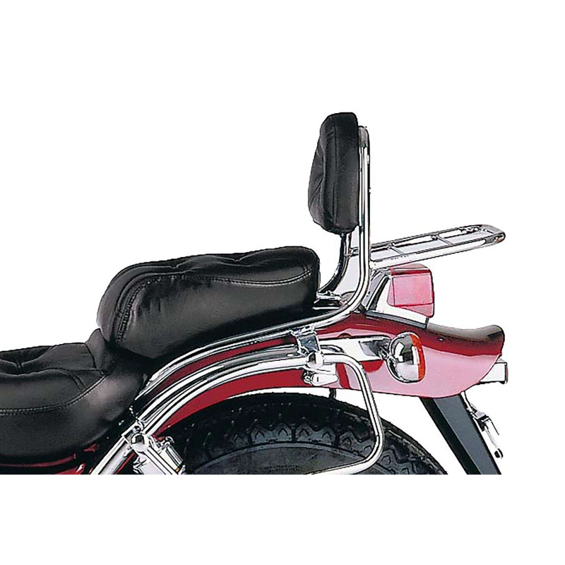 VS 1400 Intruder 1997-2003 ✓ Sissybar passager Hepco-Becker avec porte paquet