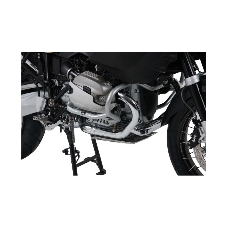 R 1200 GS 2004-2007 ✓ Pare-cylindres Hepco-Becker Argent