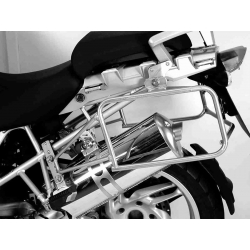 R 1200 GS Adventure 2008-2013 ✓ Supports de valises laterales Hepco-Becker Lock it Argent