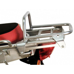 R 1200 GS Adventure 2008-2013 ✓ Support de top case tubulaire argent Hepco Becker