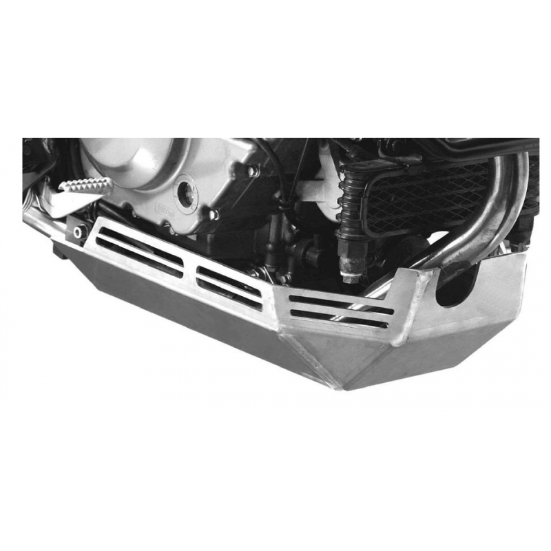 DL 650 V-Strom 2004-2011 ✓ Sabot moteur Hepco-Becker Argent