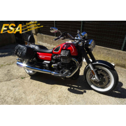 California 1400 Custom / Touring from 2013 ✓ Sissybar Hero-Becker avec porte paquet