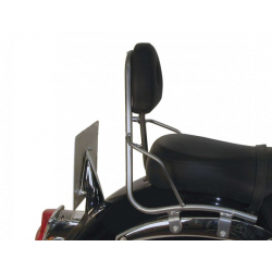 VN 1600 Classic 2003-2008 ✓ Sissybar Hepco-Becker avec porte paquet