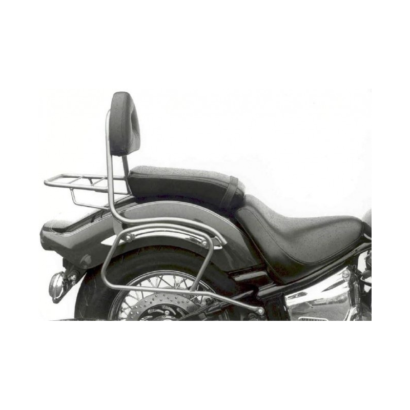VL 800 Intruder LC Volusia jusqu'à 2008 ✓ Sissybar Hepco-Becker sans porte paquet Noir
