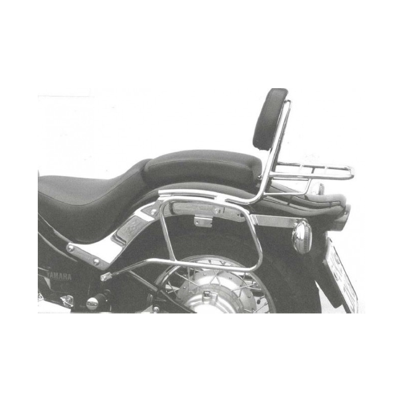 XVS 650 Drag Star 1996-2003 ✓ Sissybar Hepco-Becker avec porte paquet