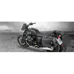 V7 II Classic from (2015)  ✓ Supports de valises chrome Hepco-Becker