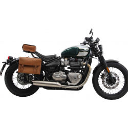 Bonneville Bobber 1200 à partir de 2017 ✓ Porte paquet Noir Hepco-Becker
