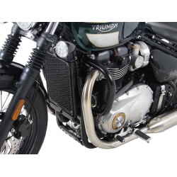 Bonneville Bobber 1200 à partir de 2017 ✓ Pare carters Hepco-Becker - Chrome