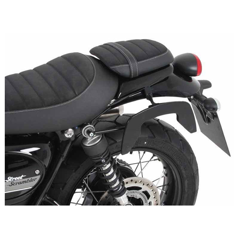 Sacoche De Selle Moto Bagtecs RG5 Noir - Pour Triumph Street Scrambler - Sac à Dos/sacoche Arrière - Neuf