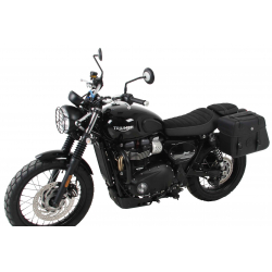 Street Scrambler 900 à partir de 2017 ✓ Support de sacoches type C-Bow Hepco-Becker Noir coté gauche