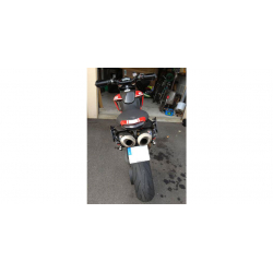 Hypermotard 796 EVO/SP 2007-2012 ✓ Supports de sacoches type C-Bow Hepco-Becker