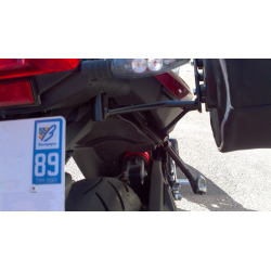 F 800 R 2009-2014 ✓ Supports de sacoches type C-Bow Hepco-Becker
