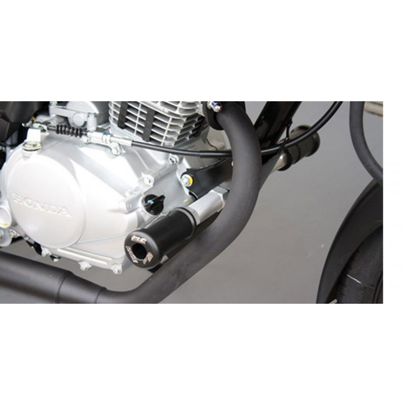 CBF 125 from 2009 ✓ Roulettes de protection