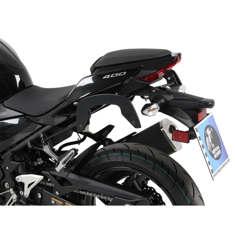 Ninja 400 2018-2023 ✓ Supports de sacoches type C-Bow Hepco-Becker