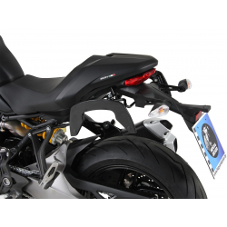 Monster 821 à partir de 2018 ✓ Supports de sacoches type C-Bow Hepco-Becker