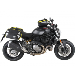Monster 821 à partir de 2018 ✓ Supports sacoches réservoir Lock it tankring Basic Hepco-Becker