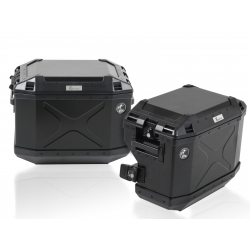 Africa Twin CRF 1000 à partir de 2018 ✓ Ensemble supports + valises Xplorer Cutout Set - Noir