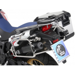 Africa Twin CRF 1000 à partir de 2018 ✓ Boite à outils pour support de valises Cutout Hepco-Becker