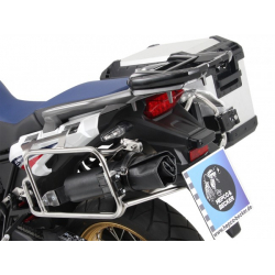 Africa Twin CRF 1000 à partir de 2018 ✓ Boite à outils pour support de valises Cutout Hepco-Becker
