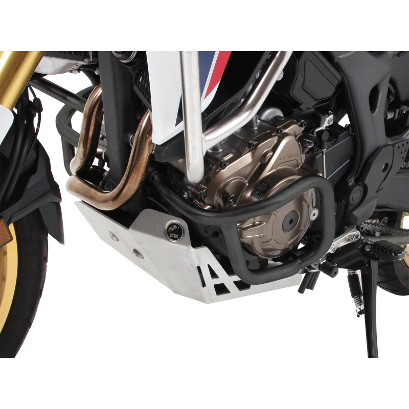 Africa Twin CRF 1000 à partir de 2018 ✓ Pare carters Noir compatible DCT Hepco-Becker