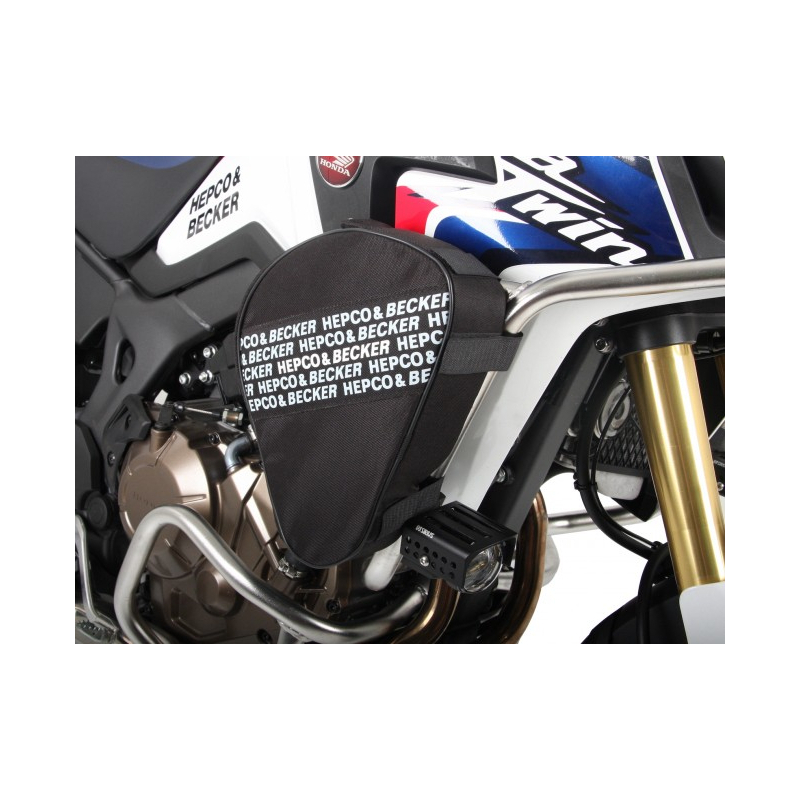 Africa Twin CRF 1000 à partir de 2018 ✓ Sacoches pour protection de réservoir Hepco-Becker