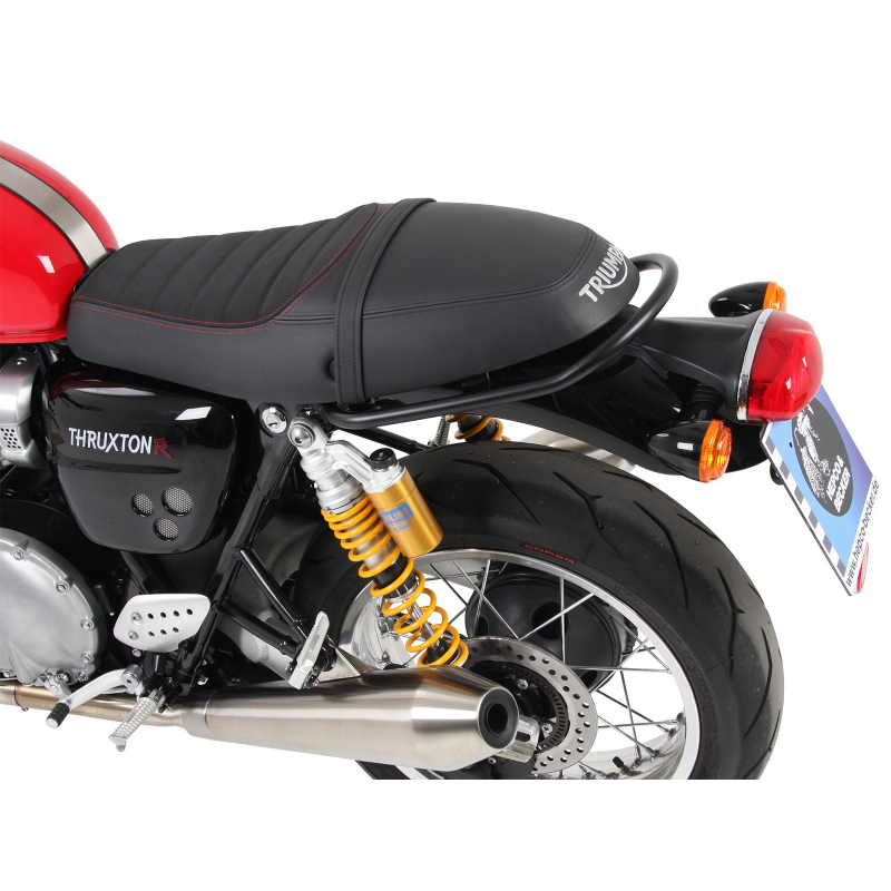 Thruxton 1200 / R à partir de 2016 ✓ Poignée de maintien Noir passager Hepco-Becker