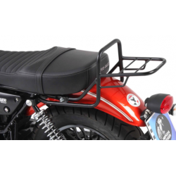 V9 Bobber from 2016 ✓ Support de top case tubulaire chrome selle longue (2017-) Hepco-Becker