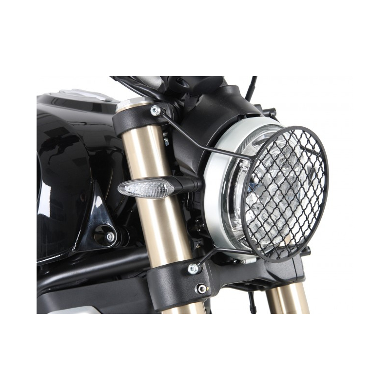 Scrambler 1100 2018-2020 ✓ Grille de protection de phare Hepco-Becker