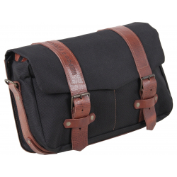Bagagerie Hepco-Becker / Krauser ✓ Sacoche Legacy BLACK Courier Bag Pack M/M - Type C-Bow - La paire