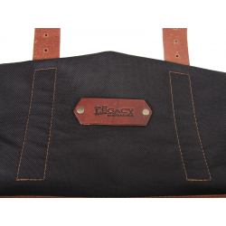 Bagagerie Hepco-Becker / Krauser ✓ Sacoche Legacy BLACK Courier Bag Pack L/L - Type C-Bow - La paire