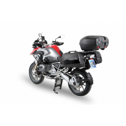 R 1250 GS à partir de 2018 ✓ Supports de valises Noir Hepco-Becker Lock-it