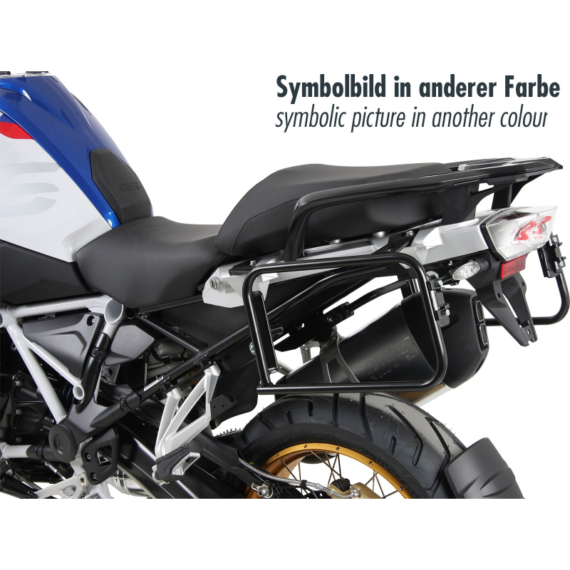 R 1250 GS à partir de 2018 ✓ Supports de valises Noir Hepco-Becker Lock-it