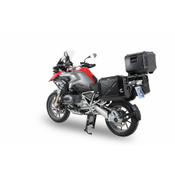 R 1250 GS à partir de 2018 ✓ Supports de valises argent Hepco-Becker Lock-it