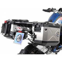 R 1250 GS à partir de 2018 ✓ Ensemble supports + valises Xplorer Cutout Set - Alu