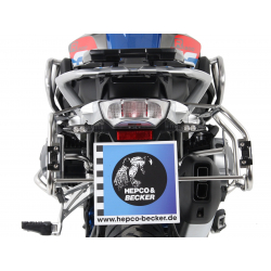 R 1250 GS à partir de 2018 ✓ Ensemble supports + valises Xplorer Cutout Set - Alu