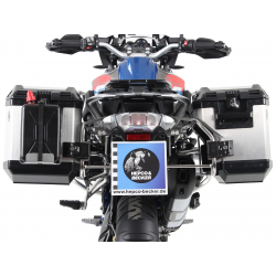 R 1250 GS à partir de 2018 ✓ Ensemble supports + valises Xplorer Cutout Set - Noir