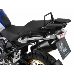 R 1250 GS à partir de 2018 ✓ Support de top case argent Alurack Hepco-Becker