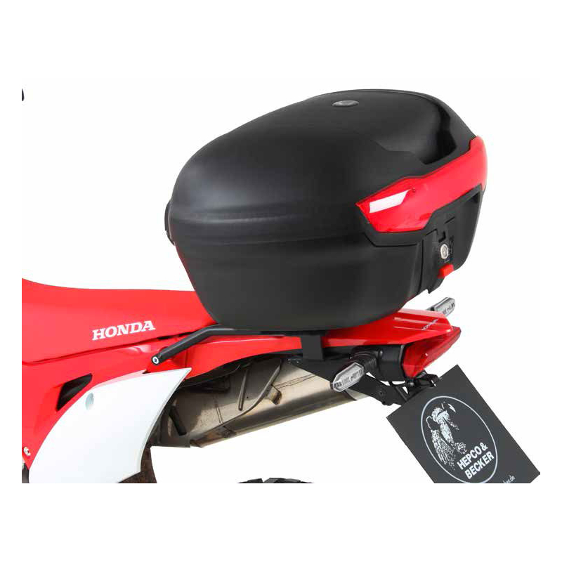 CRF 450 L à partir de 2018 ✓ Minirack + Top case TC40 Noir Hepco-Becker