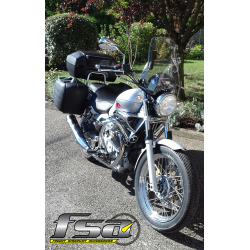 Nevada Classic V 750 from 2004 ✓ Support de top case tubulaire Hepco-Becker