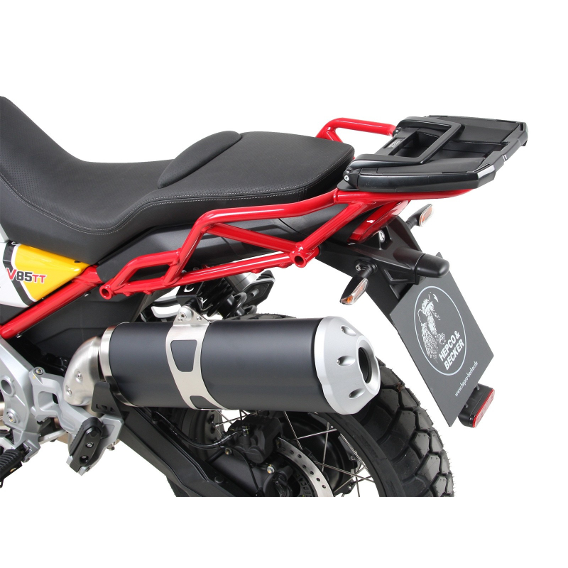 V 85 TT 2019-2023 ✓ Support de top case Easyrack Hepco-Becker