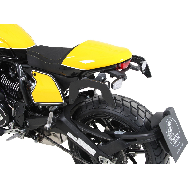 Scrambler 800 et Desert Sled 2019-2022 ✓ Supports de sacoches type C-Bow Hepco-Becker