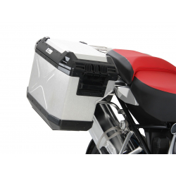 R 1250 GS Adventure à partir de 2019 ✓ Ensemble supports + valises Xplorer Cutout Set - Alu