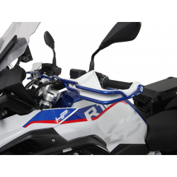 R 1250 GS Adventure à partir de 2019 ✓ Renfort proteges mains Bleu Hepco-Becker