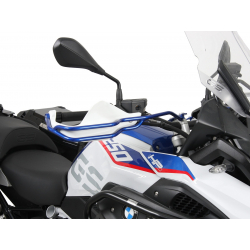 R 1250 GS Adventure à partir de 2019 ✓ Renfort proteges mains Bleu Hepco-Becker