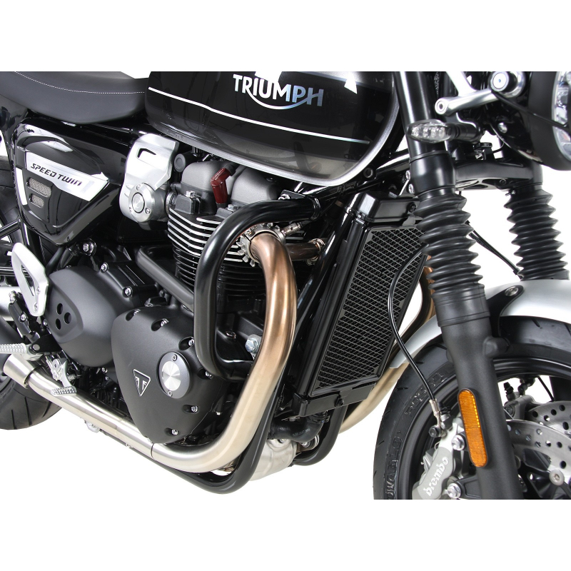 Speed Twin 1200 à partir de 2019 ✓ Pare carters Noir Hepco-Becker