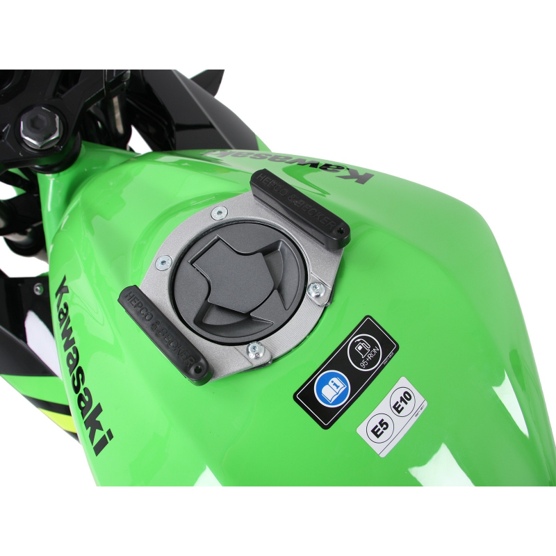 Ninja 125 à partir de 2018 ✓ Supports sacoches Lock-it tankring Hepco-Becker