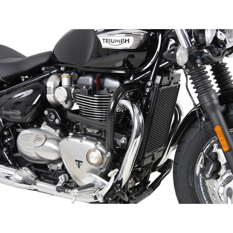 Bonneville Speedmaster 1200 à partir de 2018 ✓ Pare carters Noir Hepco-Becker