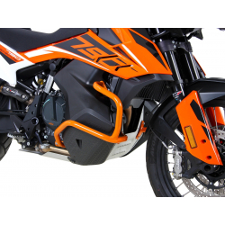 790 Adventure / R 2019-2023 ✓ Pare carters Hepco Becker Orange